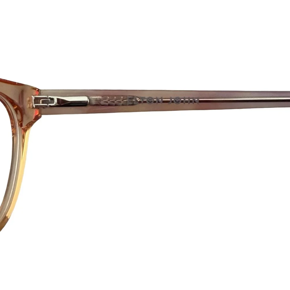 Elton John Ballet - Pink Glitter Cat Eye Eyeglasses Glasses w/ green case‎ NEW